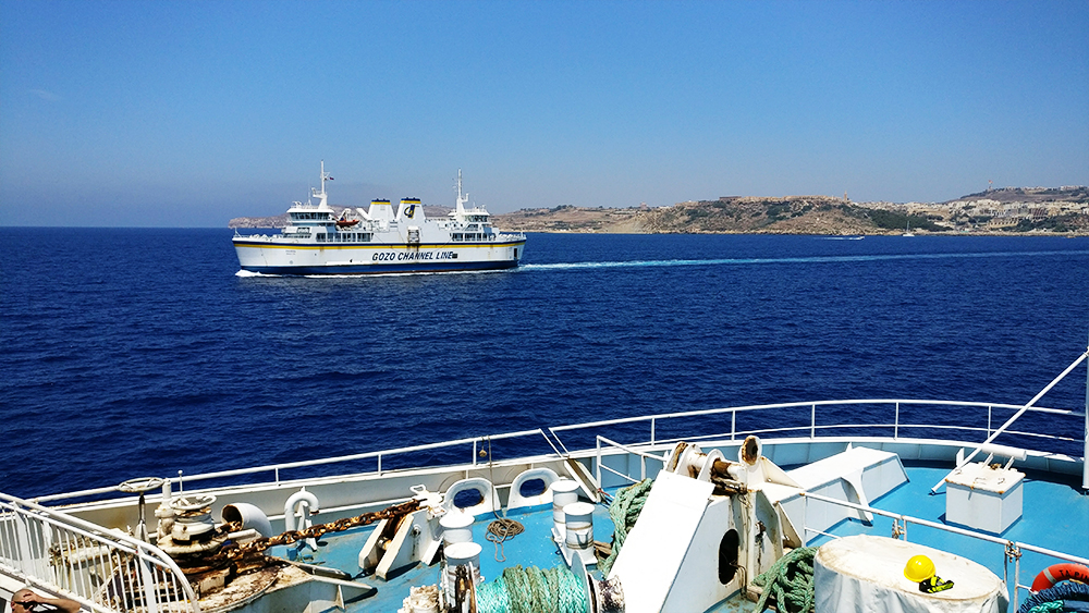 About Malta - Traffic - Ferry between Malta and Gozo