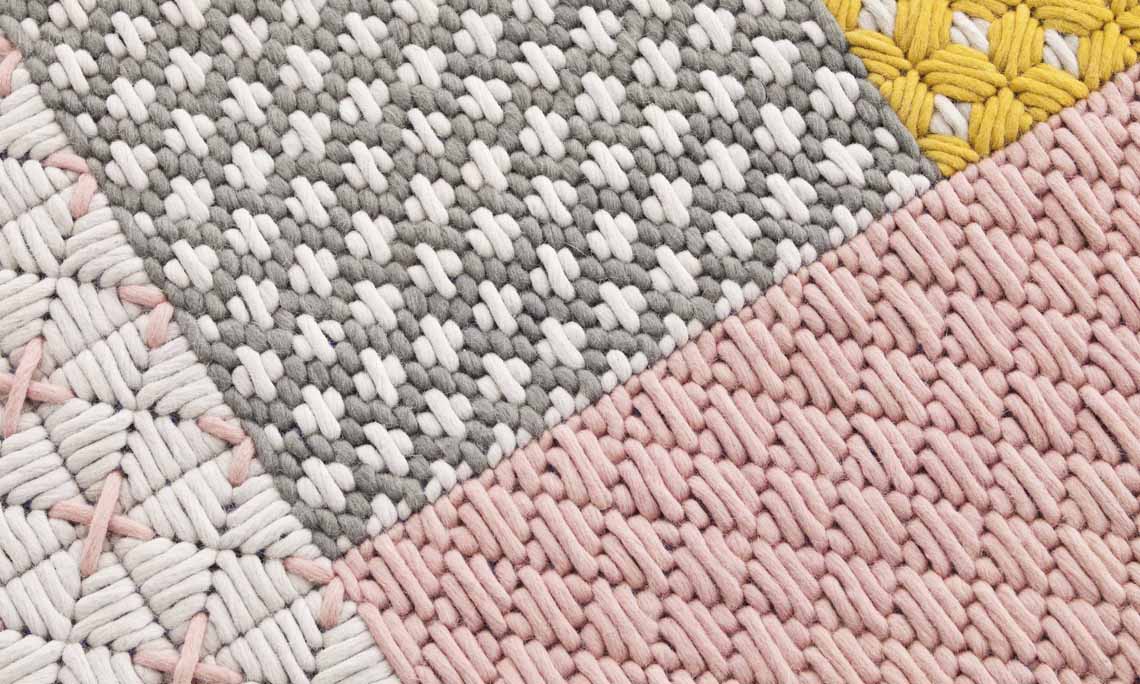 Silai Rug Pink 3 by GAN | Millennial pink ideas for your perfect home