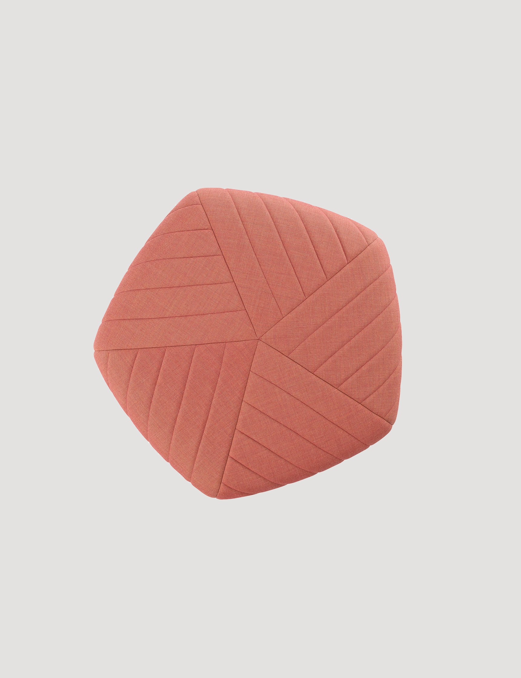 Five pouf collection by Muuto | Millennial pink ideas for your perfect home