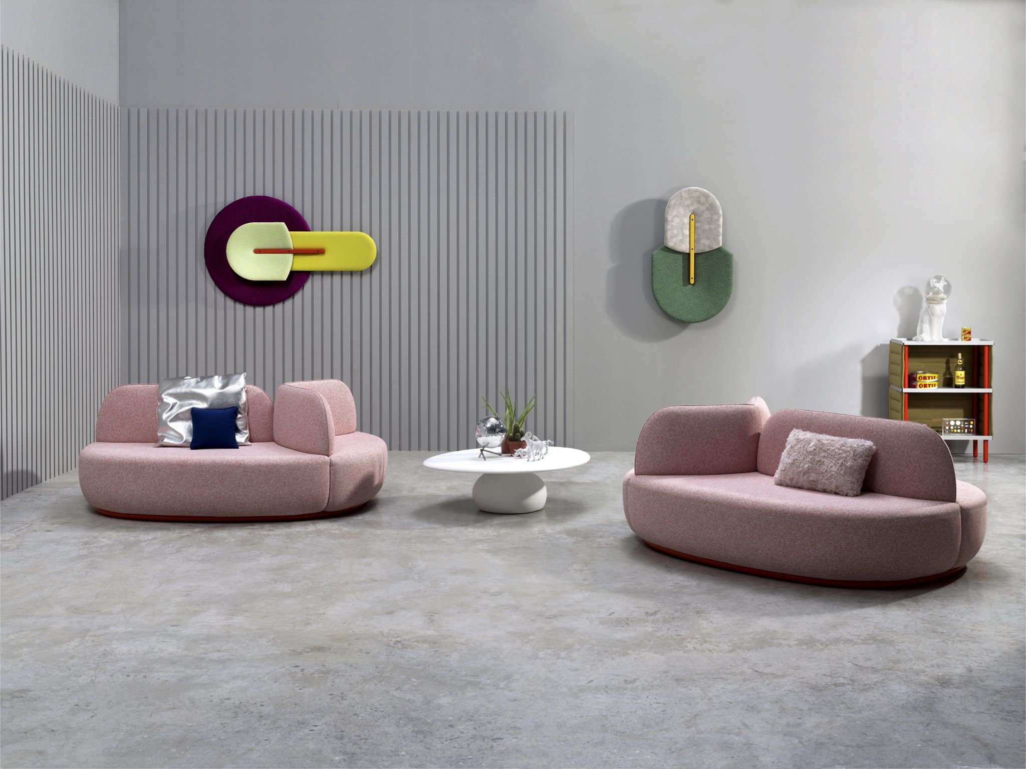 La Isla sofa by Note Design Studio | Millennial pink ideas for your perfect home