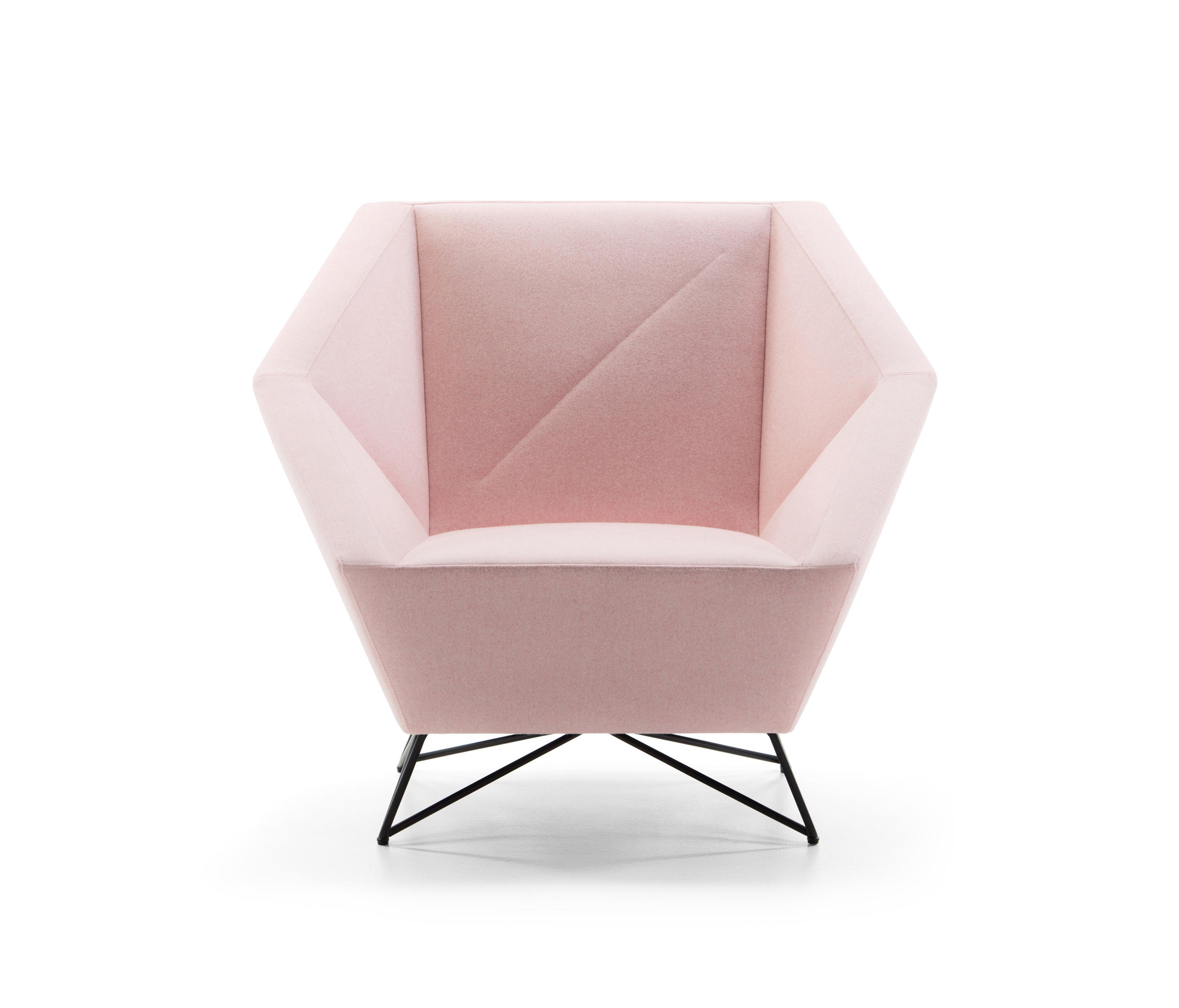 3angle armchair by Prostoria | Millennial pink ideas for your perfect home