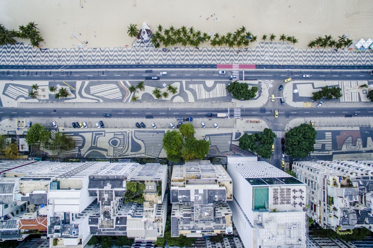 Praia Copacabana sidewalk pattern - Best beaches in Rio de Janeiro | Aliz’s Wonderland