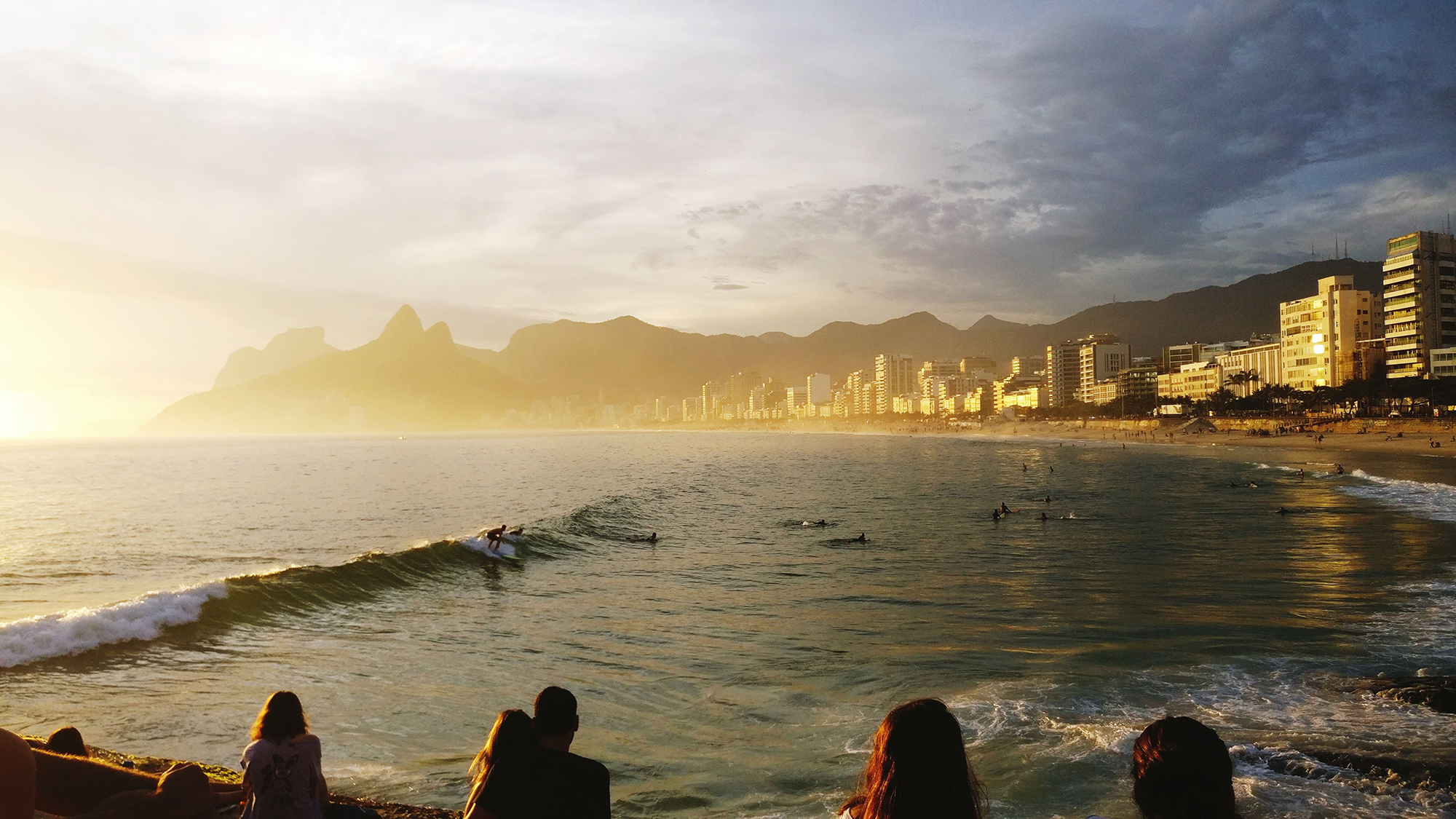 View from Praia do Arpoador: Praia de Ipanema and Praia do Leblon - Best beaches in Rio de Janeiro | Aliz’s Wonderland