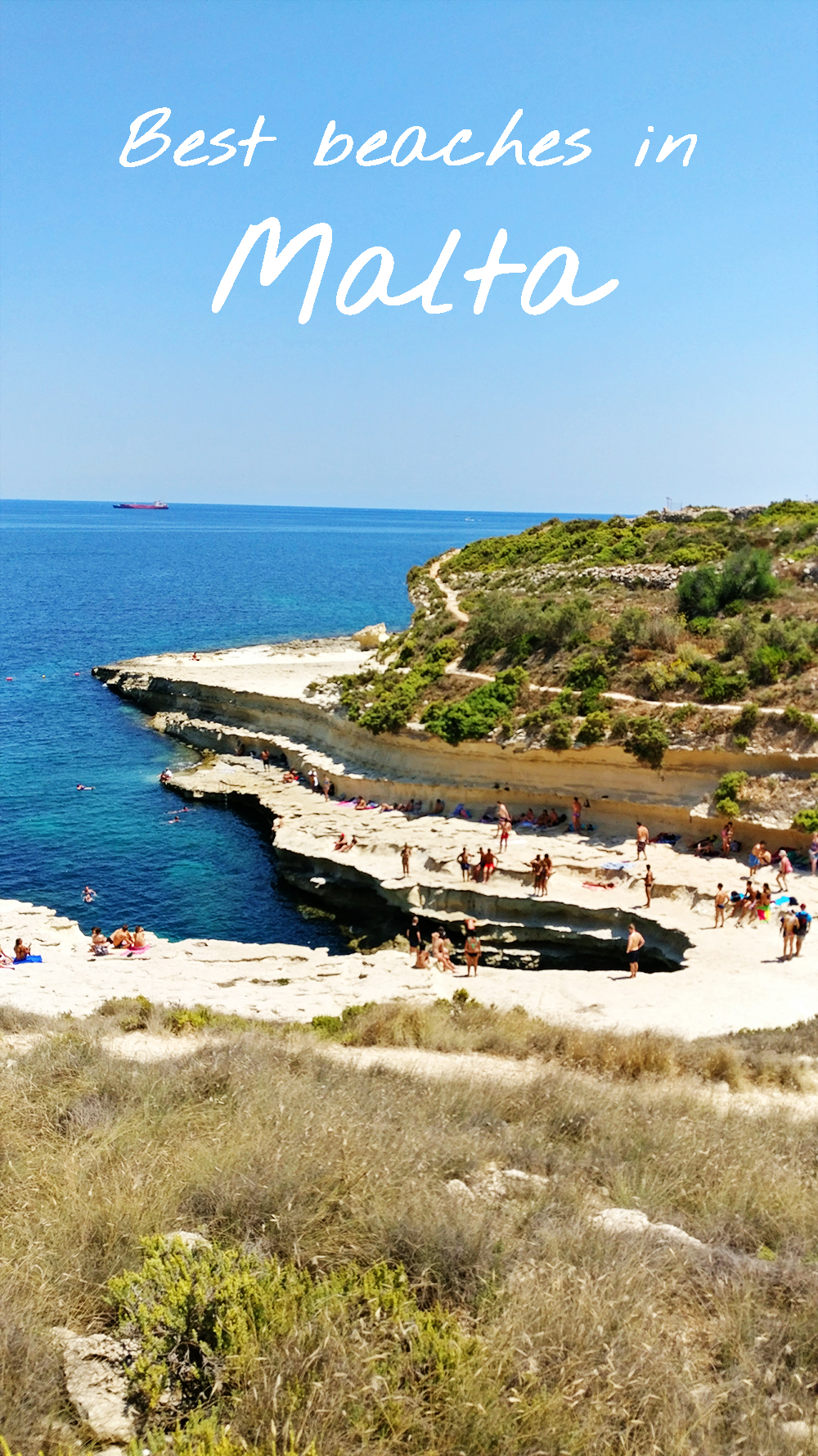Best beaches in Malta - St Peter’s Pool | Aliz’s Wonderland
