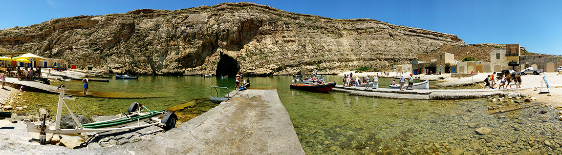  Inland Sea, a natural lagoon at Dwejra bay, Gozo - Best beaches in Malta | Aliz’s Wonderland