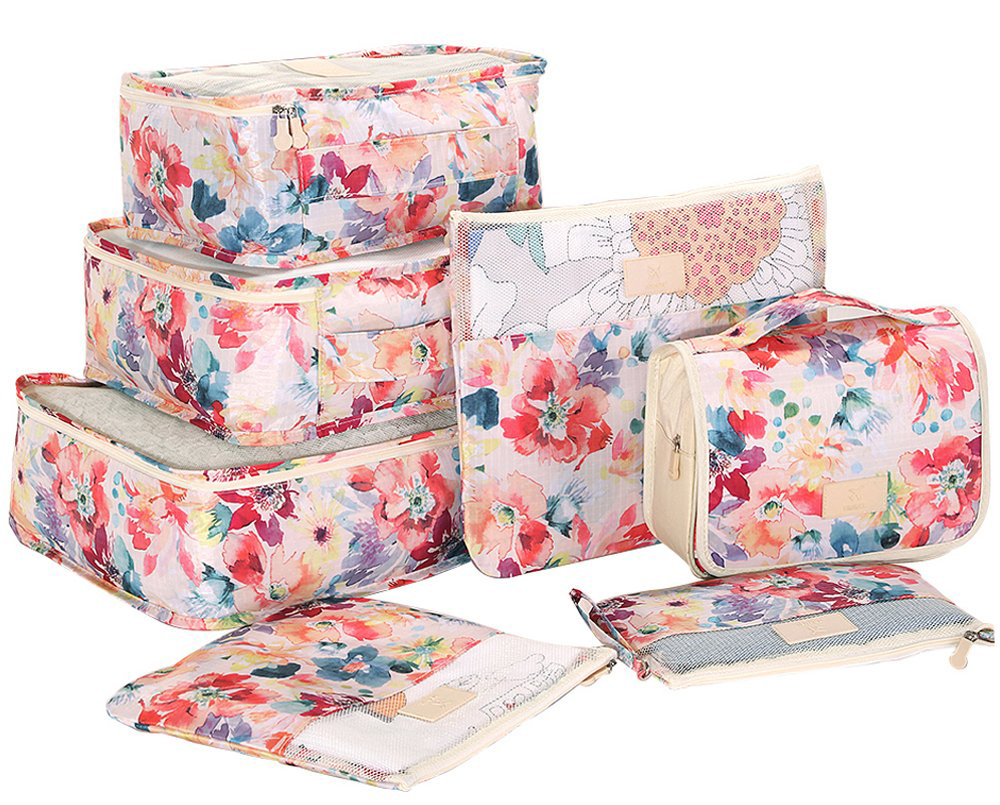 Floral travel organizer set - Useful gift ideas for travel lovers | Aliz’s Wonderland